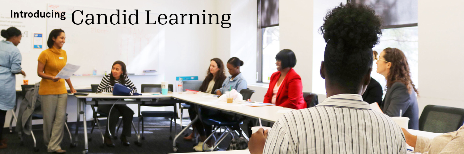Candid Learning banner