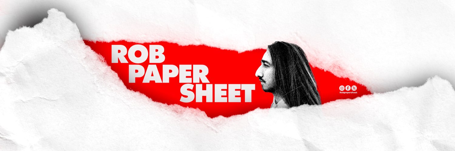 Rob Paper Sheet banner