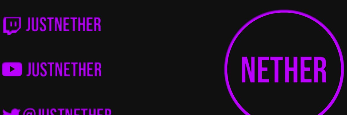JustNether's profile banner image