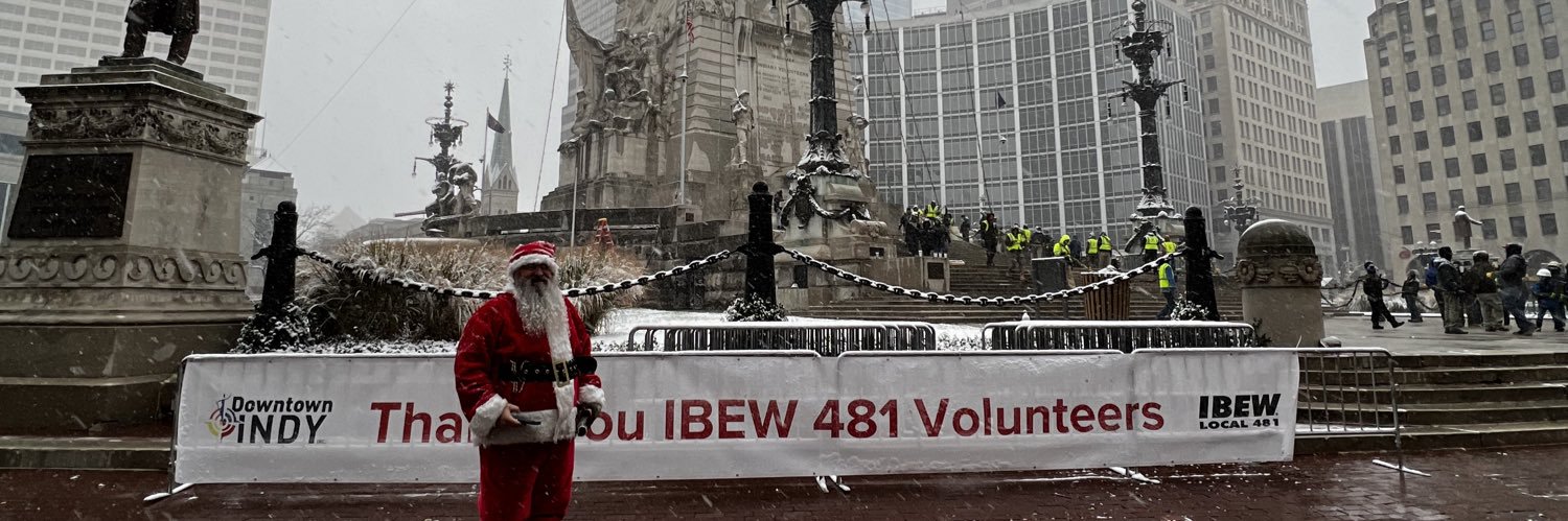 IBEW Local 481's banner