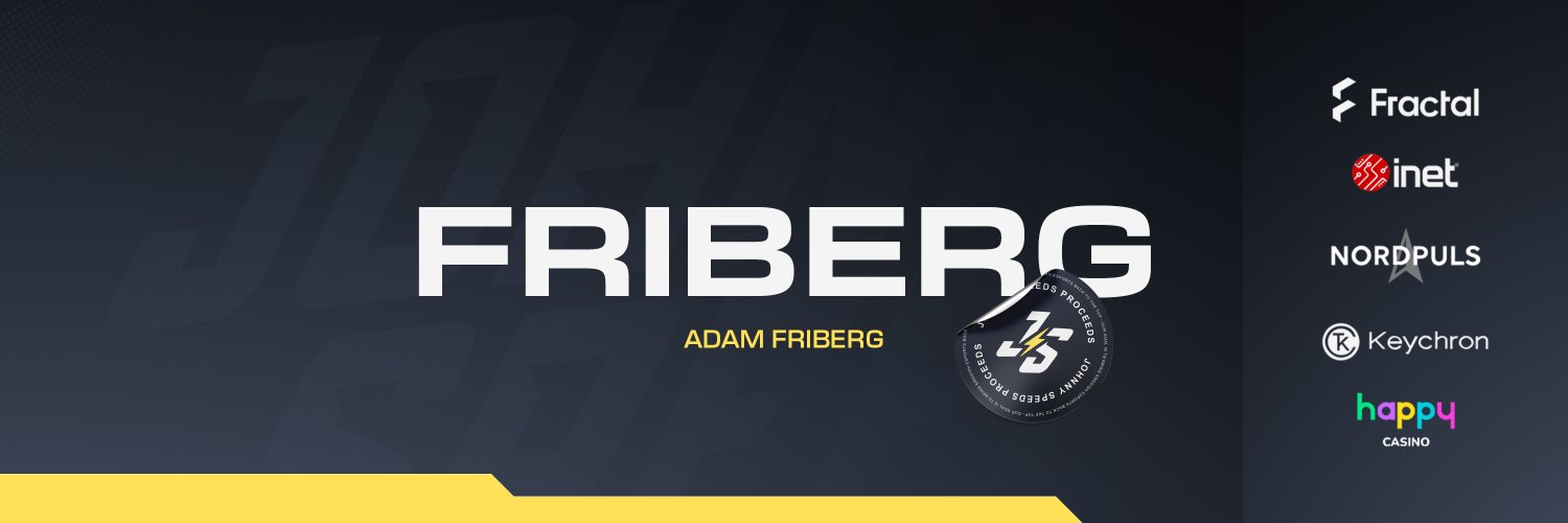 Adam Friberg banner