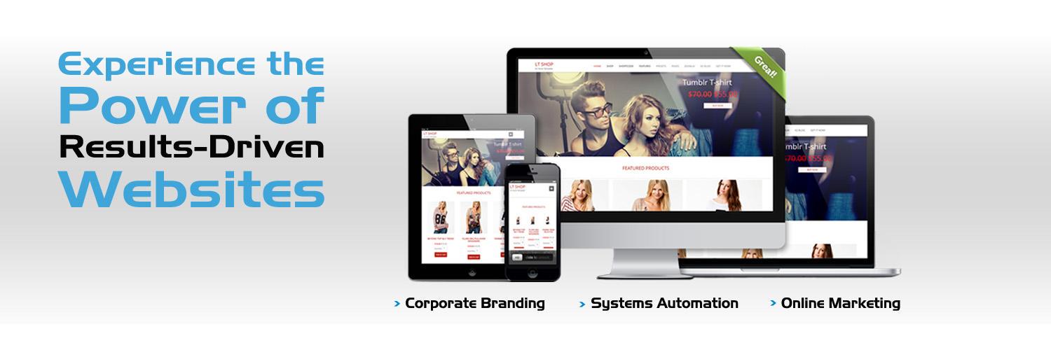 Xtreme Websites banner