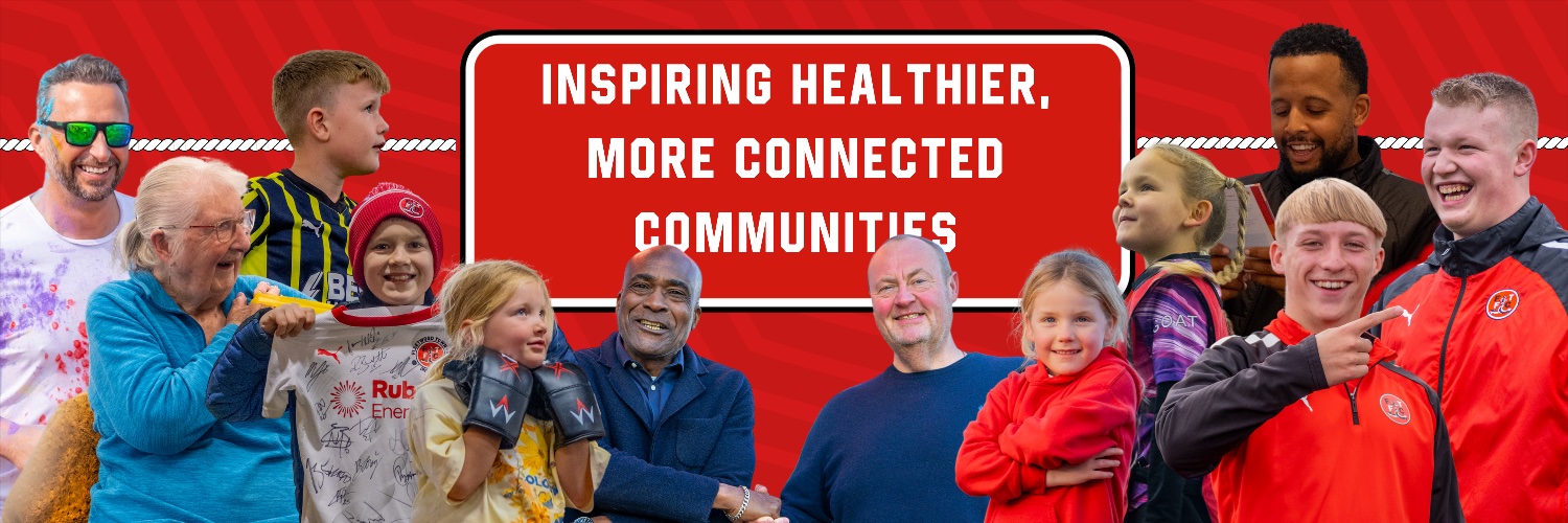 Fleetwood Town Community Trust banner