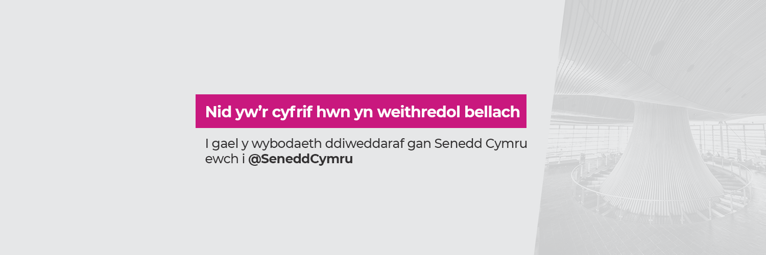 Cynulliad Cymru Profile Banner