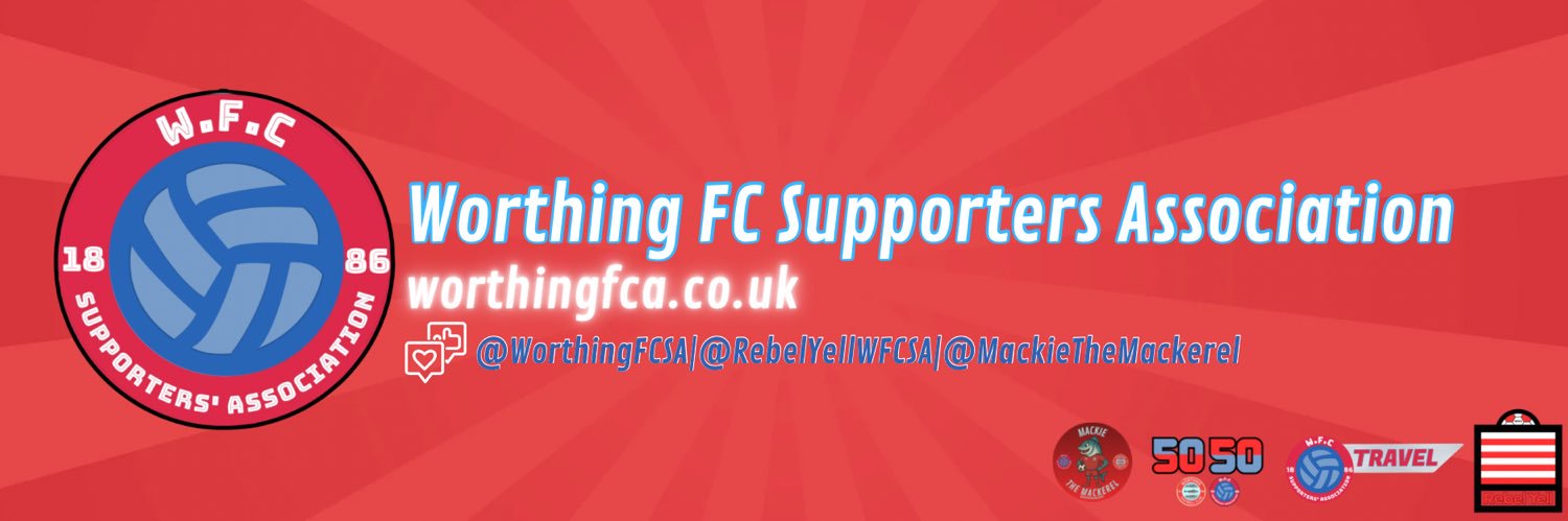 Worthing FC Supporters Association banner
