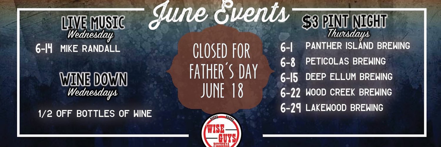 Wise Guys Pizzeria banner