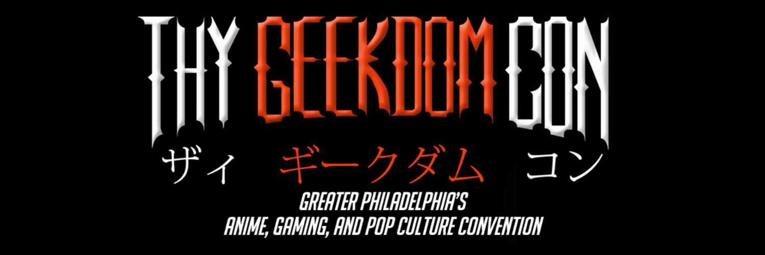 Thy Geekdom Con banner