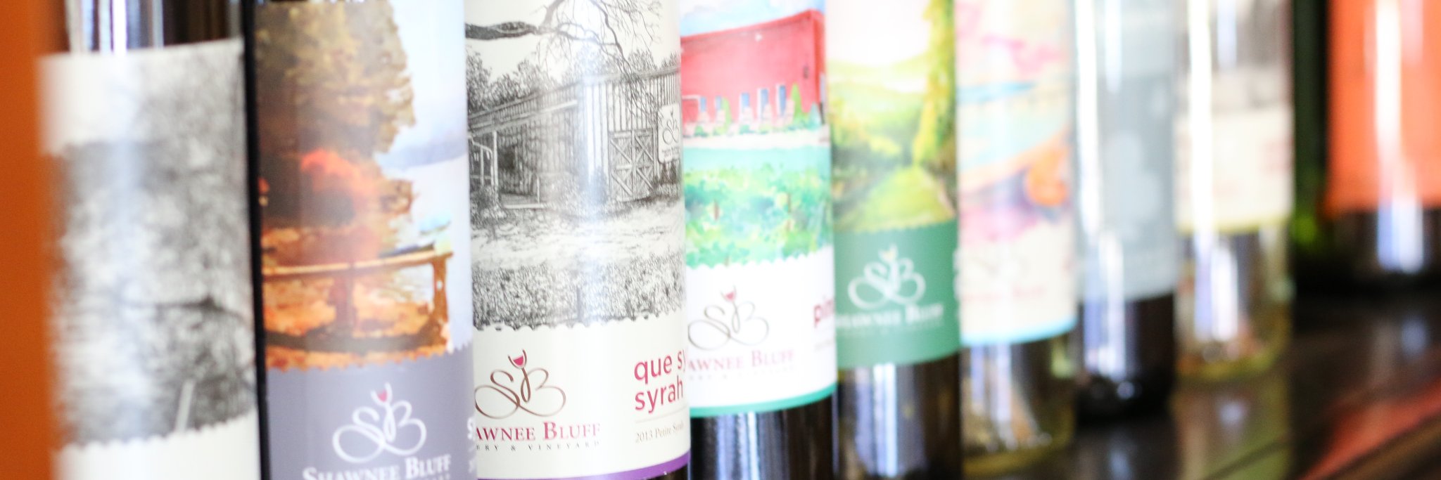 Shawnee Bluff Vineyard banner