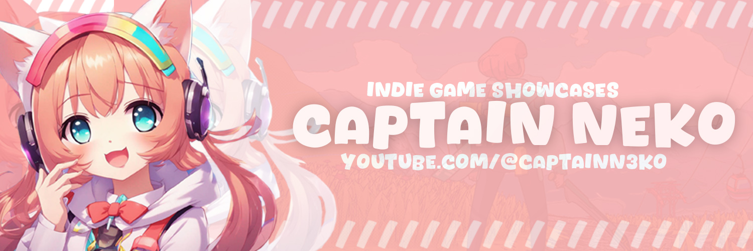 Captain Neko 🐱 Vtuber banner