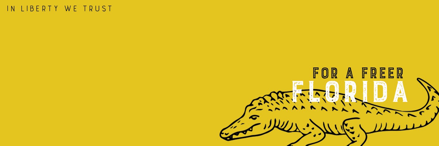 Libertarian Party of Florida's banner