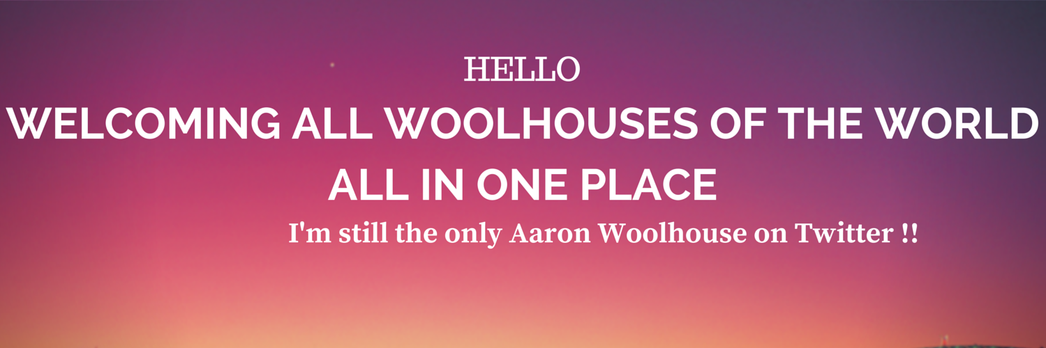 AaronWoolhouse's profile banner image