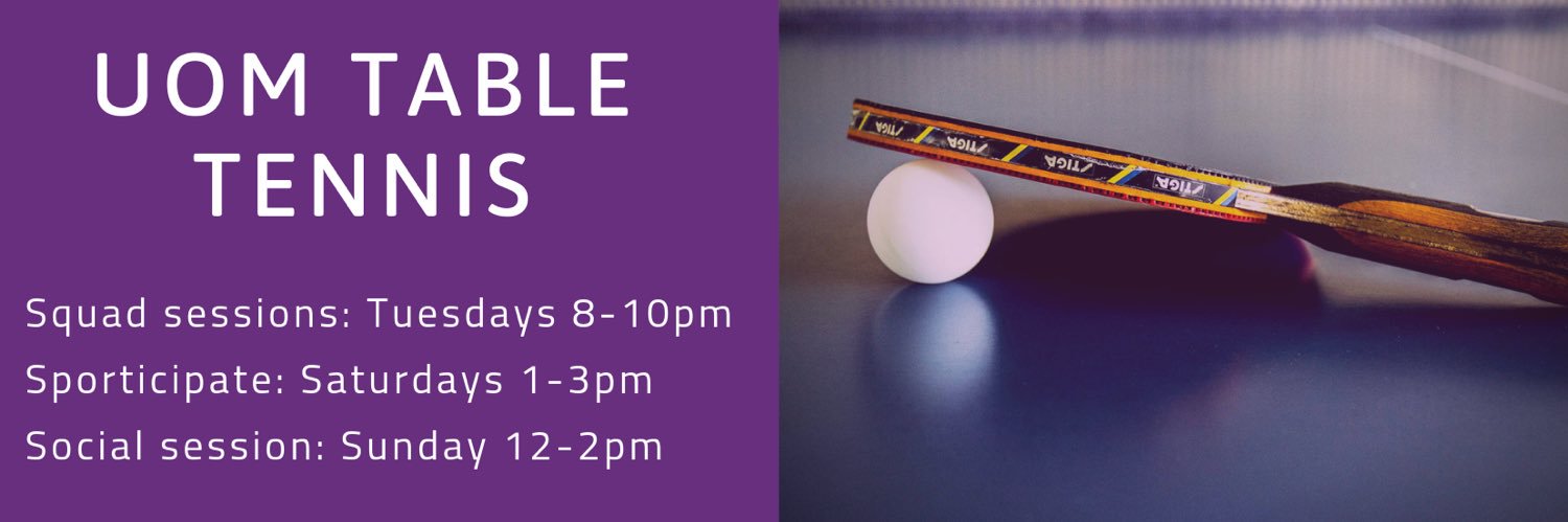UoMTableTennis's profile banner image