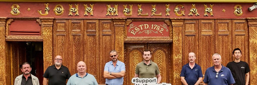 Mulligans poolbeg st banner