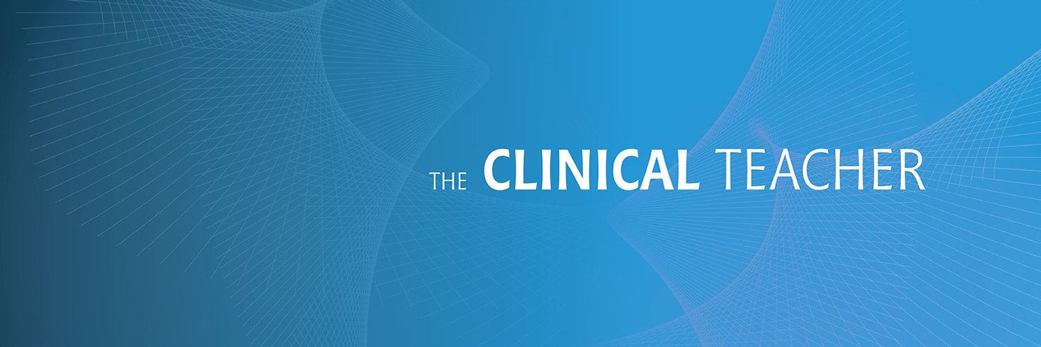 The Clinical Teacher Profile Banner