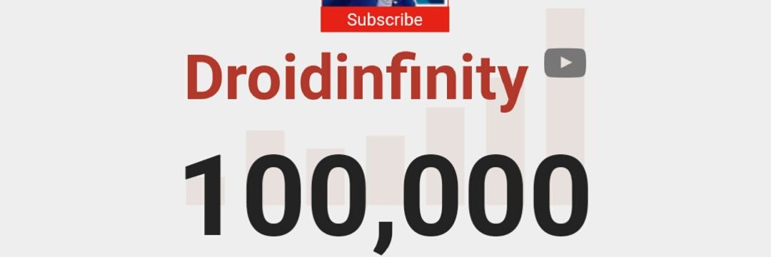 Droidinfinity 100K 🇪🇦🇪🇦 banner