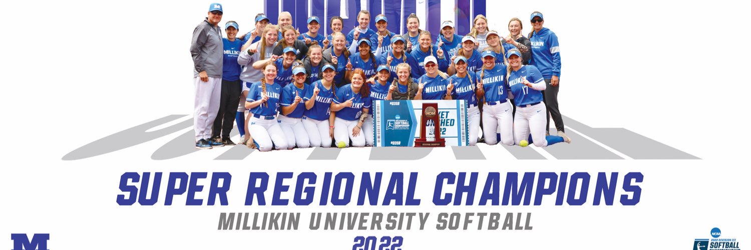 Millikin University Softball banner