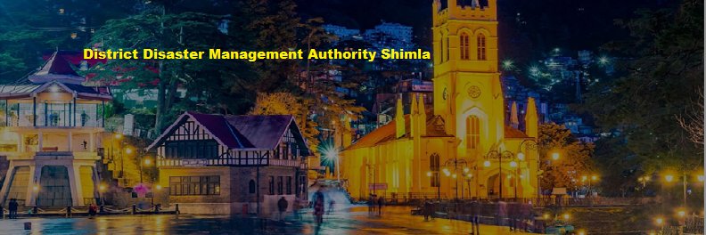 DDMAShimla's profile banner image
