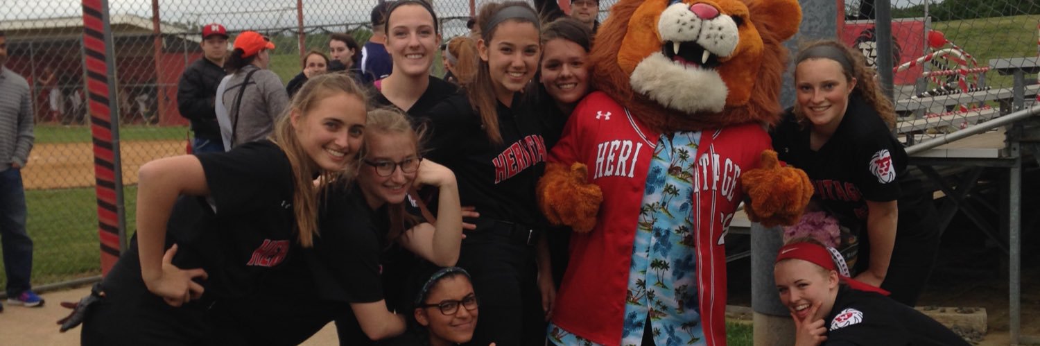 Heritage Softball banner