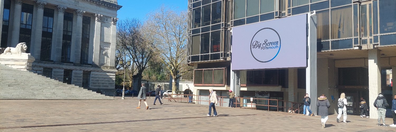 Big Screen Portsmouth banner