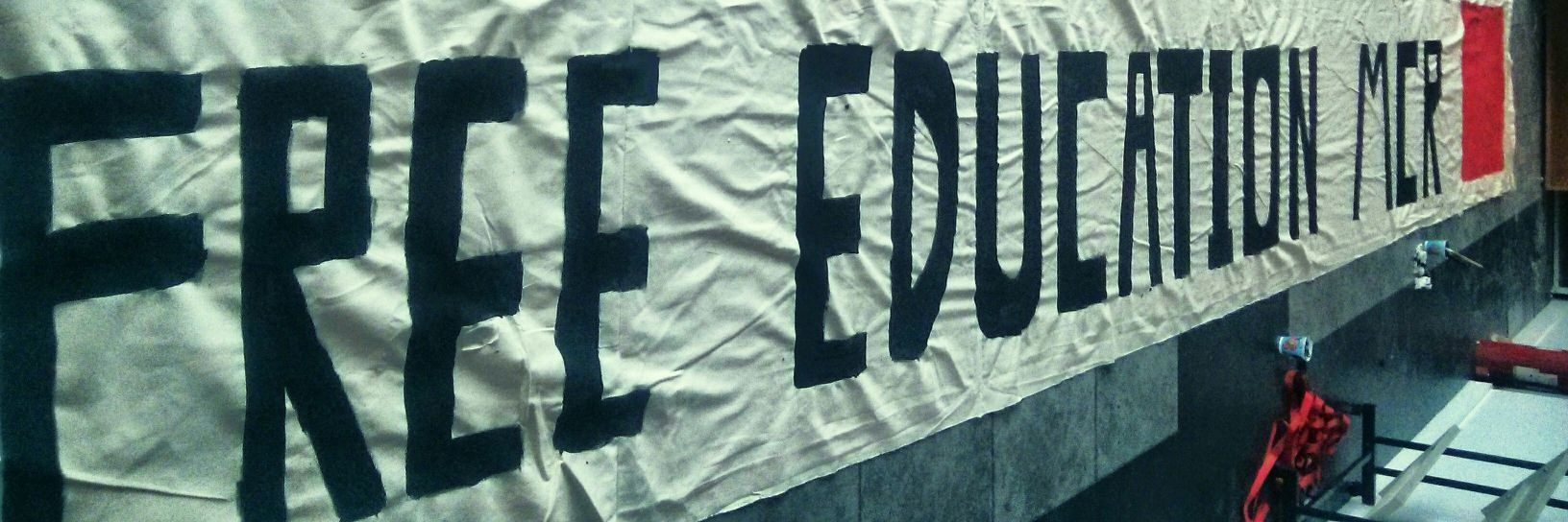 FREE EDUCATION MCR banner