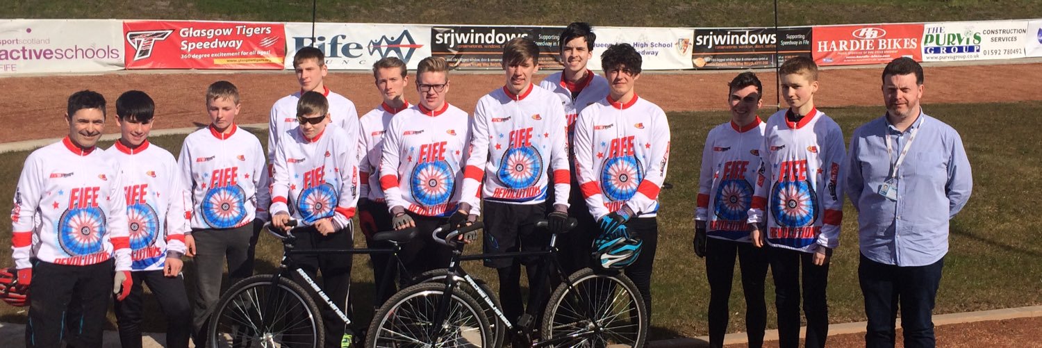 Fife Cycle Speedway banner