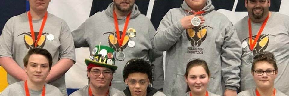 Pellston ICE BOTS banner