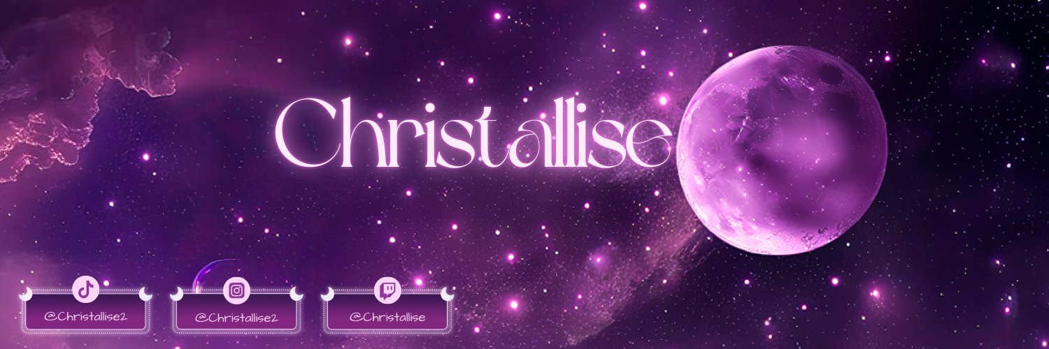 Christallise2's profile banner image