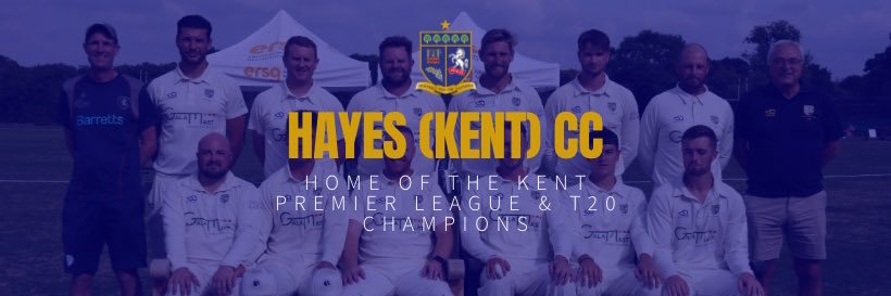 Hayes (Kent) Cricket Club banner