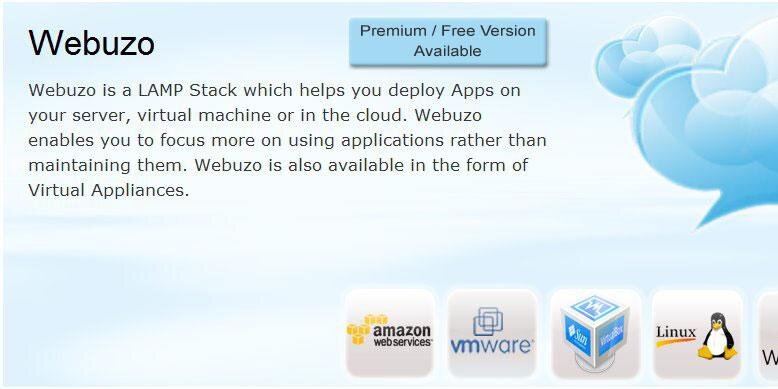 Softaculous Webuzo banner