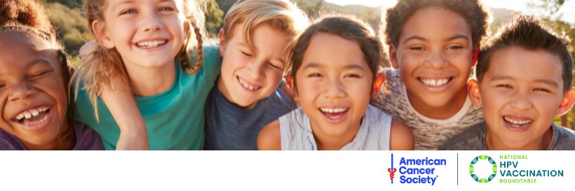 ACS National HPV Vaccination Roundtable banner