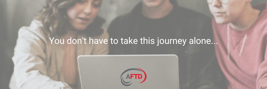 The AFTD's banner