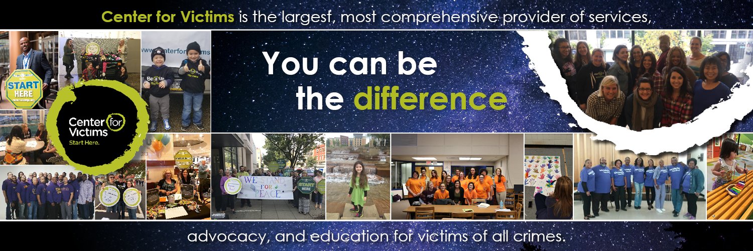 Center for Victims banner