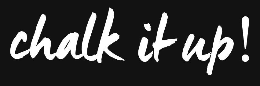 the chalk co banner