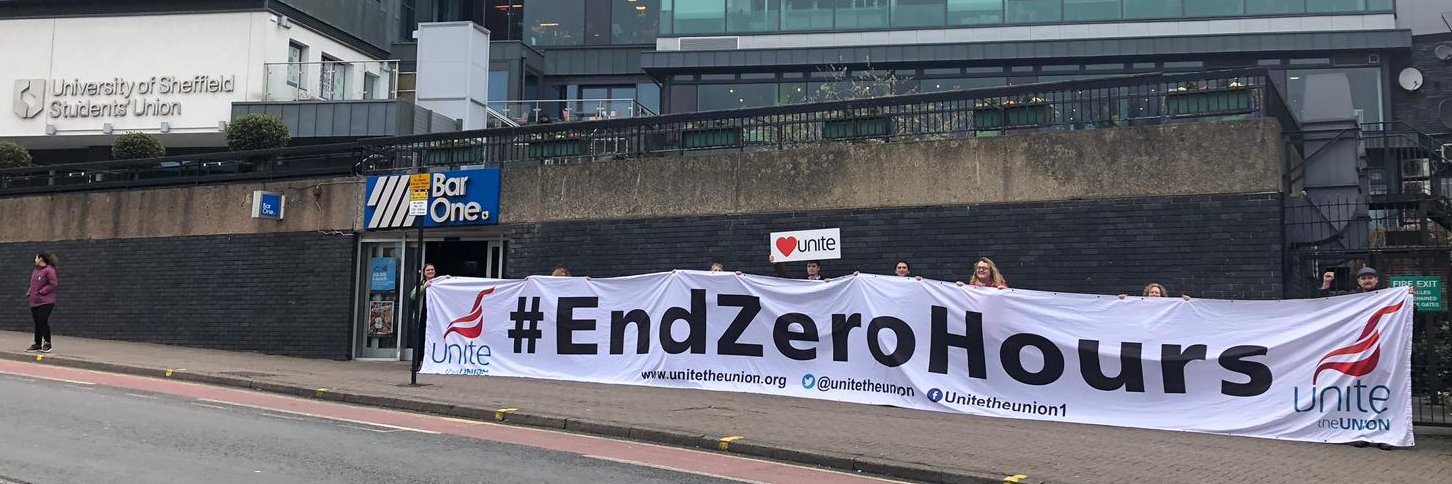 Unite at the University of Sheffield banner
