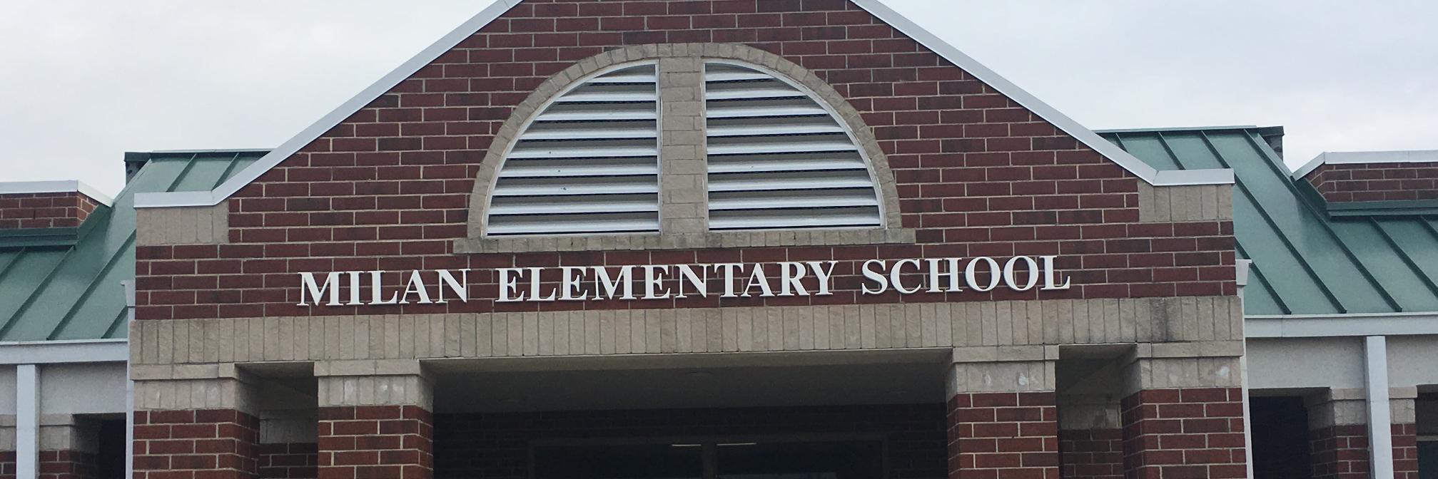Milan Elementary banner