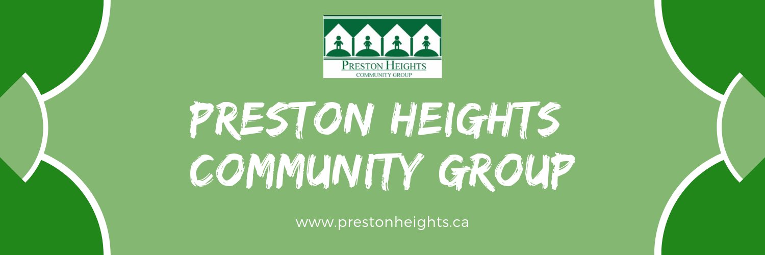 Preston Heights Community Group banner