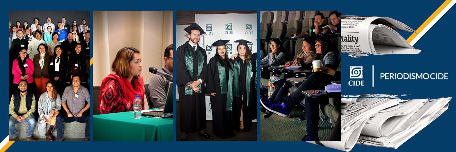 PERIODISMO CIDE banner