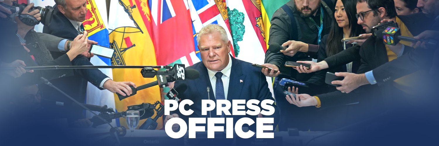 Ontario PC Press's banner