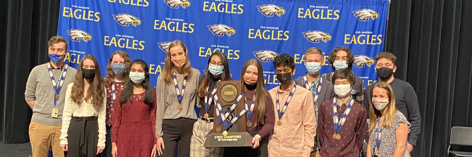 Carl Sandburg Debate Team banner