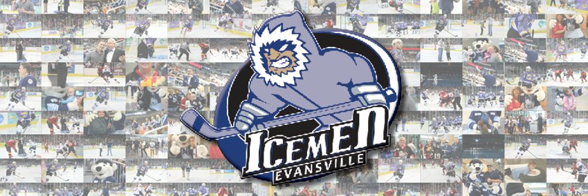 Evansville IceMen banner