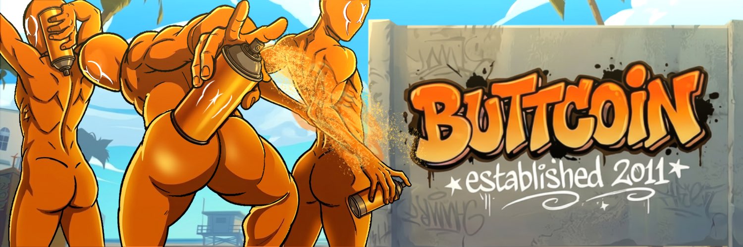 Buttcoin banner