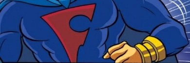 The Blue Falcon banner