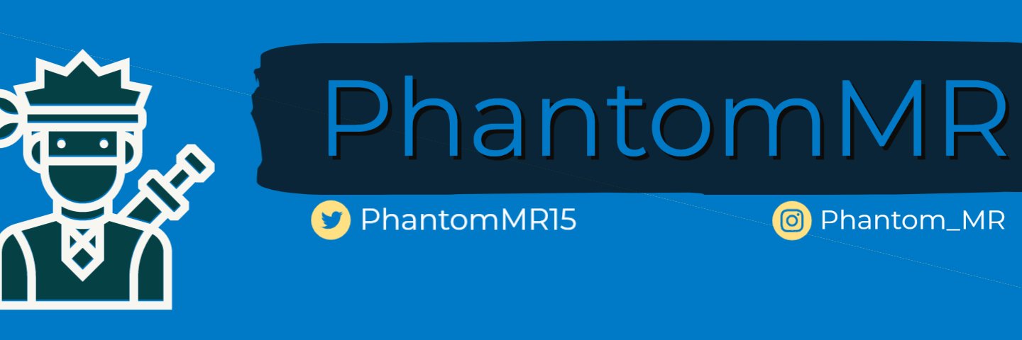 PhantomMR15's profile banner image