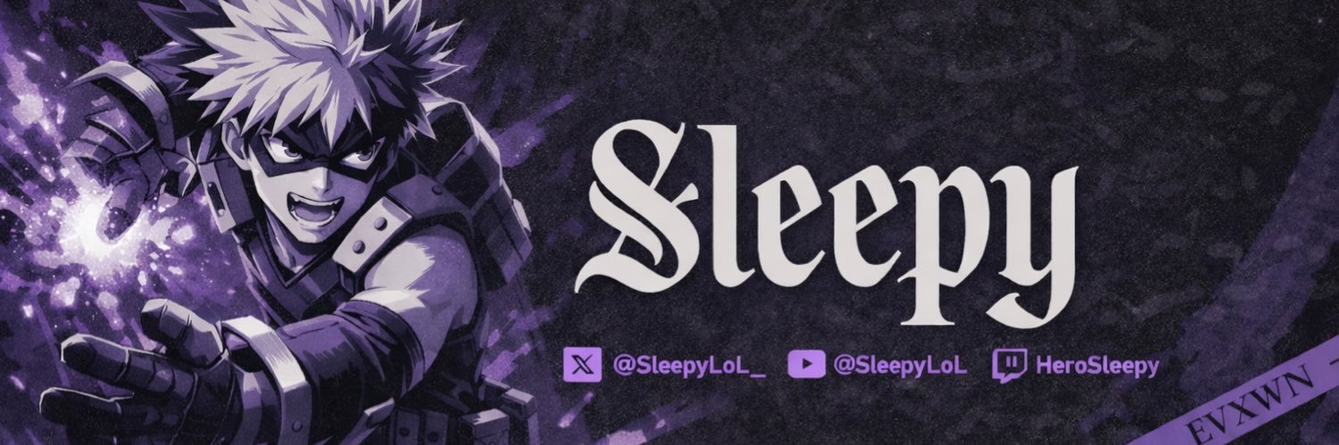 EVX Sleepy banner