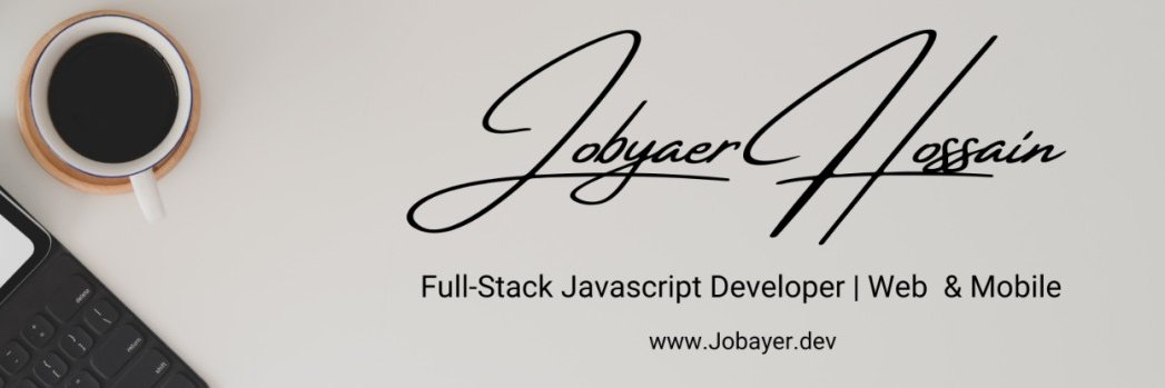 Jobayerdev's profile banner image