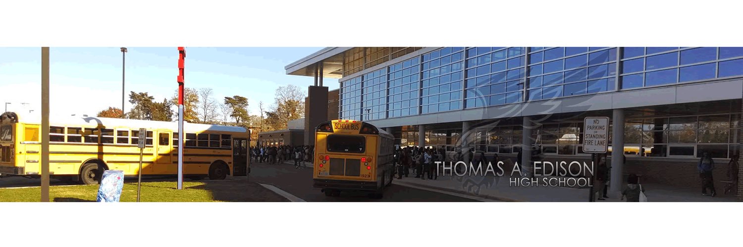 Thomas A. Edison High School PTSA banner