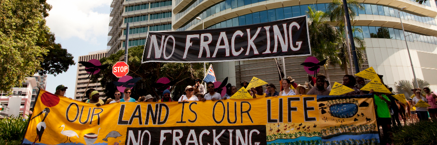 Frack Free NT banner