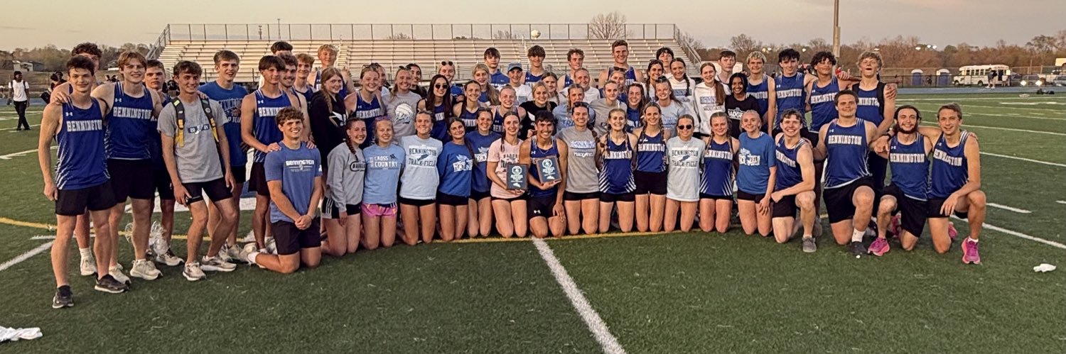 Bennington Track & Field banner