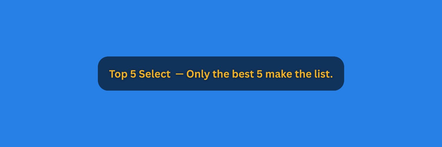 top5selectnow's profile banner image