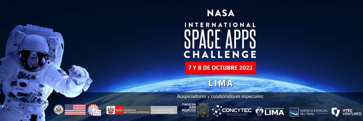 NASASpaceAppsPE's profile banner image